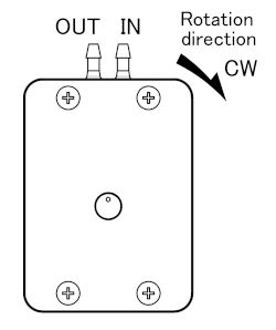 RP-HIII Discharge direction