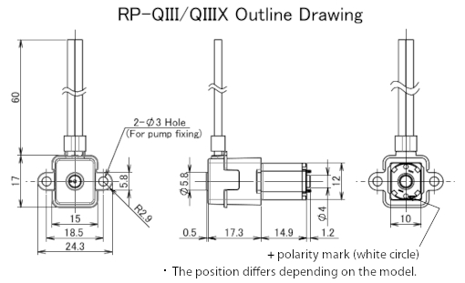 RP-Q3 Outline drawing