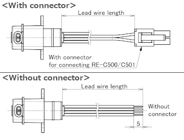 RP-Q2B/C Lead wire drawing