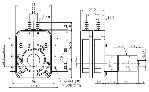 RP-2S　外観図