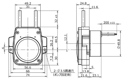 RP-M(AC)　外観図