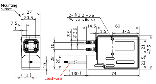 RP-2G2 outline drawing