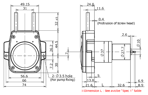 RP-M(DC)Outline drawing